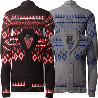 CARDIGAN HOMME DISSIDENT Aztèque Pull 