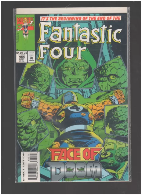 Fantastic Four #380 Vol. 1 Marvel Comics 1993