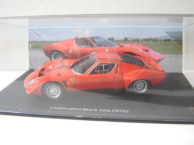PRESSE ALTAYA IXO Lamborghini Miura Jota Rouge 1970 1/43 Voiture Miniature 