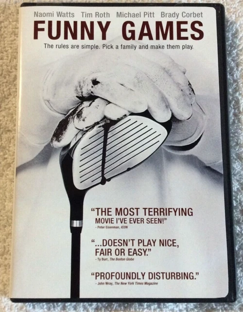 Funny Games DVD 2008 Naomi Watts Tim Roth Michael Pitt Brady Corbet