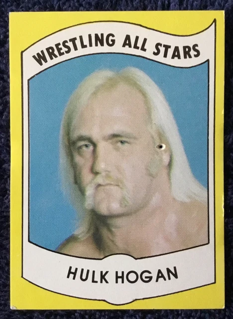 “HULK HOGAN” PWE Wrestling All Stars Card! - Series A, #2 - 1982 - Original!