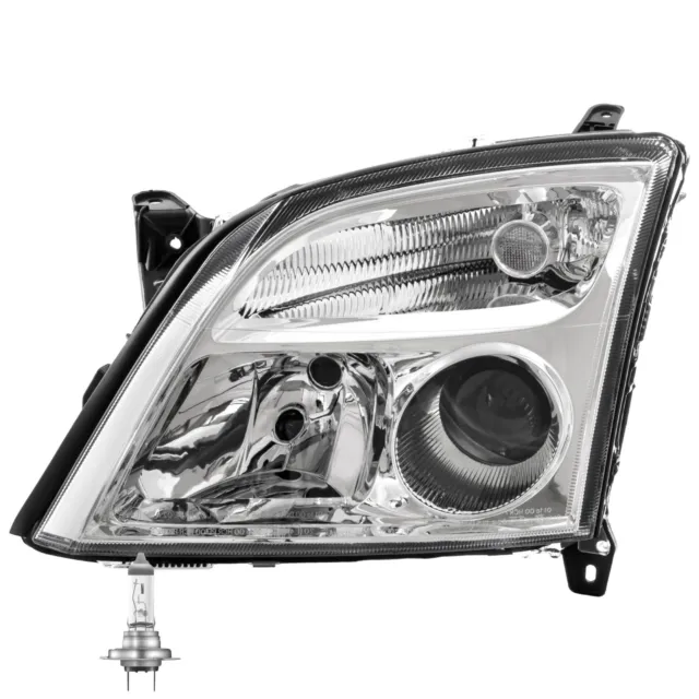 Xenon Headlight Left Opel Vectra C Year 04.02- H7 Incl. Osram AW8