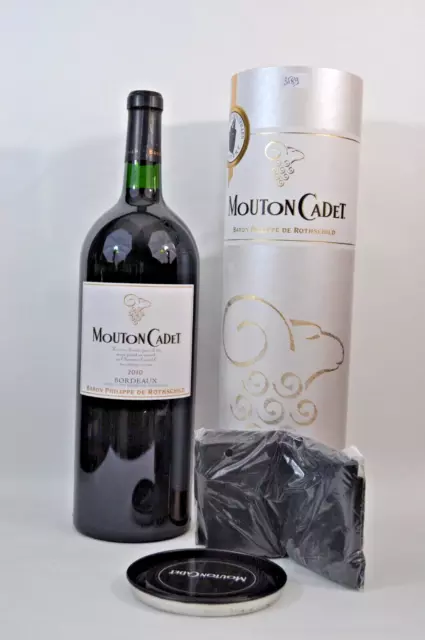 Vin - 1  Magnum de Mouton Cadet - Bordeaux - 2010