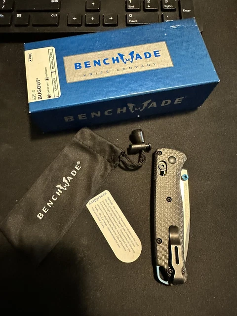 Benchmade 535-3 Bugout® CPM-S90V Carbon Fiber