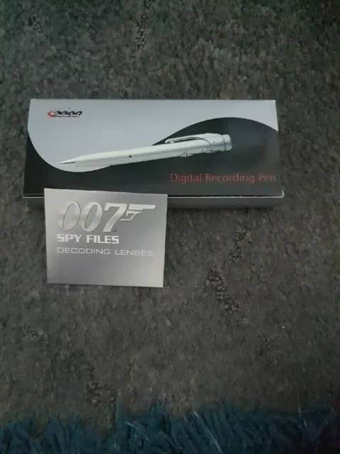 Collectable James Bond 007 Digital Recording Pen Rare