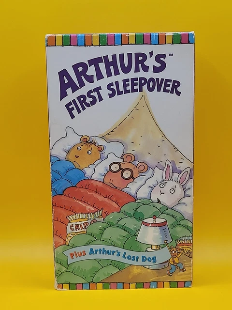 Arthur Arthurs First Sleepover Vhs 1998 13 53 Picclick Uk