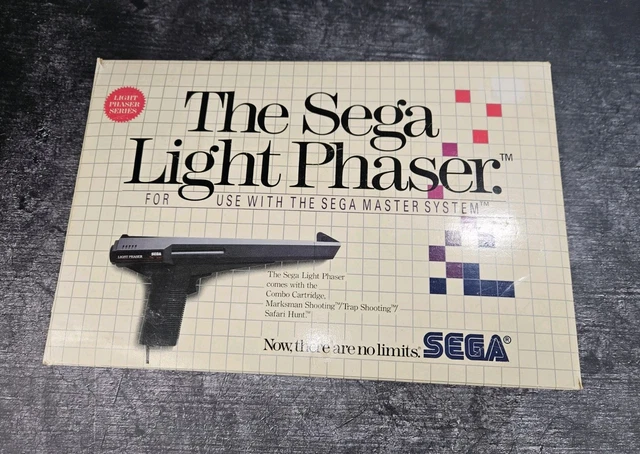 Sega Light Phaser – Pistolet Master System – Neuf Sous Blister
