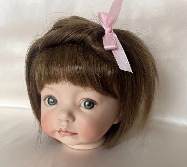 Angela Porcelain Doll Head By Dianna Effner