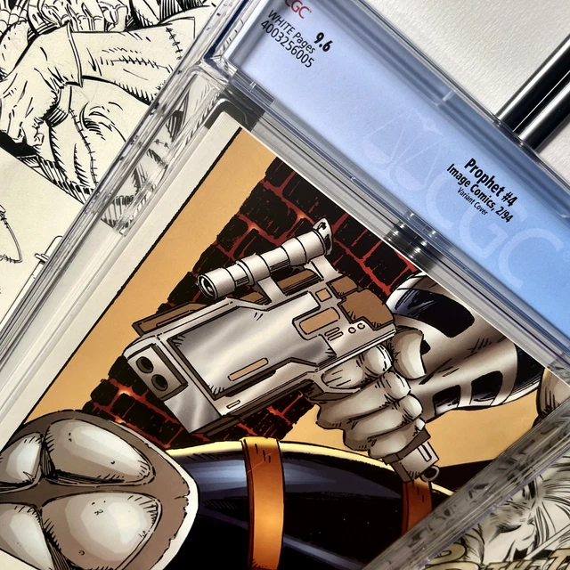 Prophet #4 CGC 9.6 WP | Variant Cover | Stephen Platt Art | Image Comics 1994 9