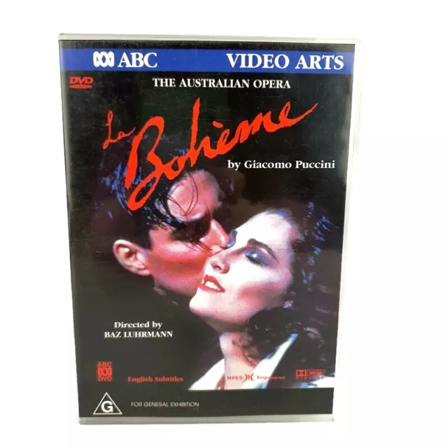 LA BOHÈME (DVD 1993 PAL Region 4) The Australian Opera, Directed