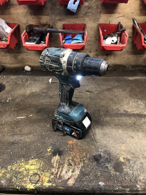 MAKITA DHP484Z 18V 13mm Drill 54Nm Body Only Blue 32.00