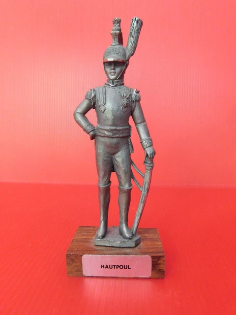 Figurine Étain Du Prince - 1er Empire - Joueurs De Cartes Au Bivouac - Signé Baches
