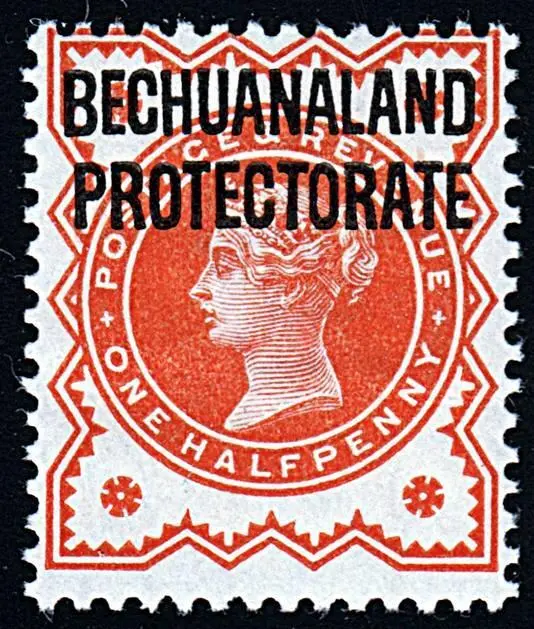 British Bechuanaland 1897 Queen Victoria Sc#69 Mnh