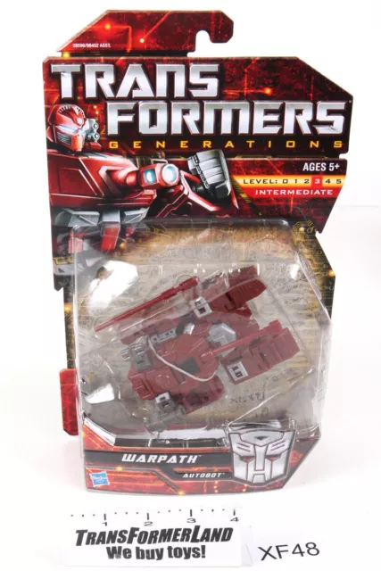 Warpath Sealed MISB MOSC Deluxe Generations Transformers
