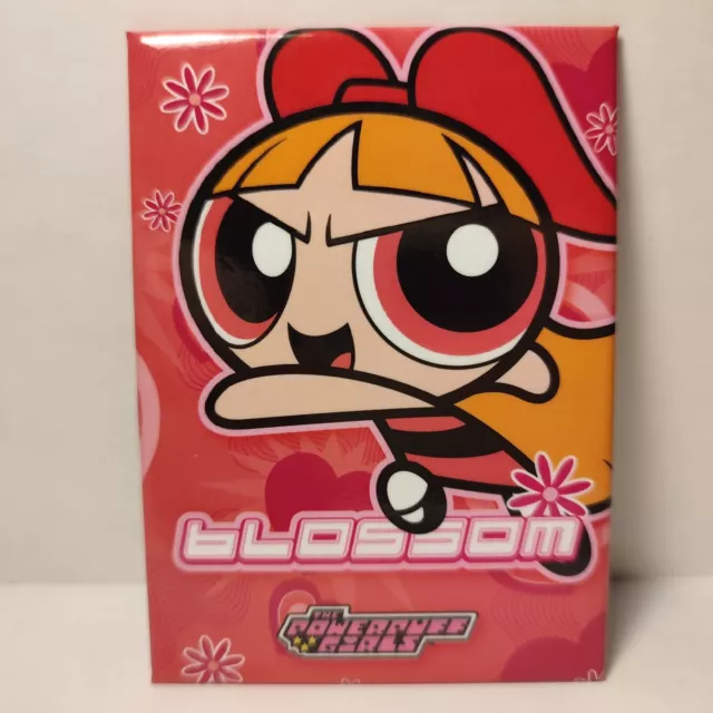 The Powerpuff Girls Blossom Fridge Magnet Official Cartoon Collectible Decor