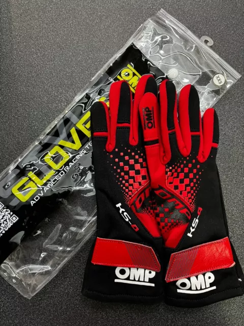 Kk02744E060Xxs Ks-4 Gloves Rosso/Nero Tg. Xxs