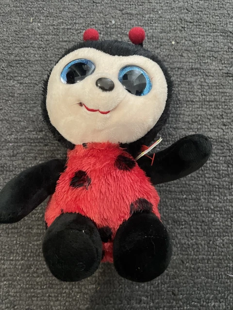 TY BEANIE BOOS Izzy the Ladybug plush toy, 16cm Freepost Acc544