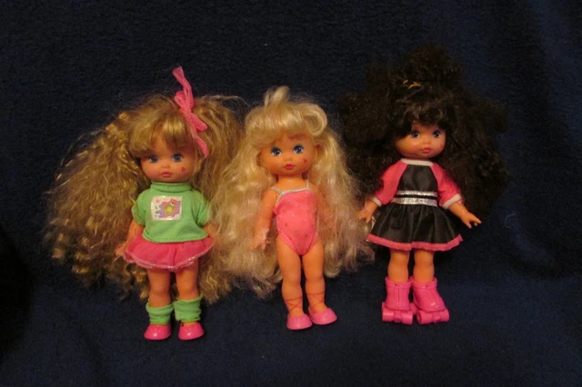 VINTAGE MATTEL WEE Lil Miss Makeup Dolls PicClick CA