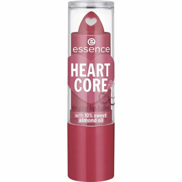 ESSENCE Heart Core Fruity Lip Balm 01 Crazy Cherry 3g