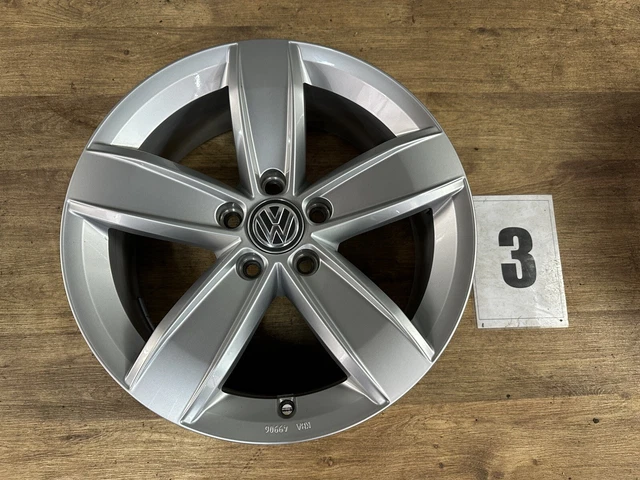 1X ORIGINAL ALUFELGE VW Golf 7 VII Linas 5G 6,5Jx16 ET46 5G0601025CD
