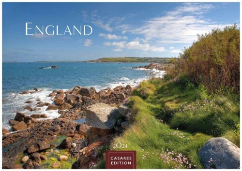 England 2024 L 35x50cm|Kalender