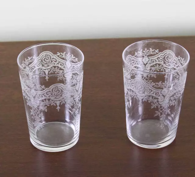 Set of 2 Charming Liquor Large Glass