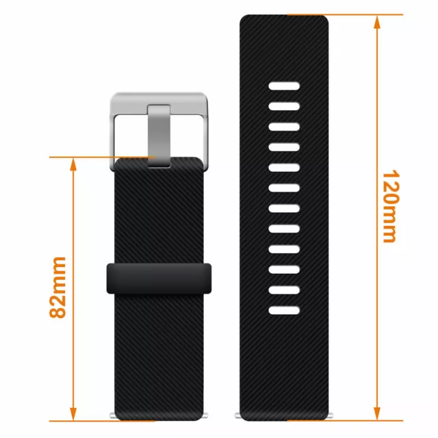 Silicone Gel Replacement Band Strap Bracelet Wristband for FITBIT BLAZE Sport 3