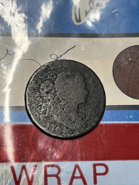 1794 Draped Bust Flowing Hair Large Cent 1797