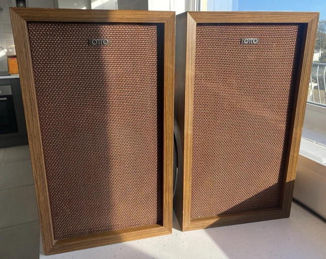 PAIR OF VINTAGE Otto Speakers £49.99 PicClick UK