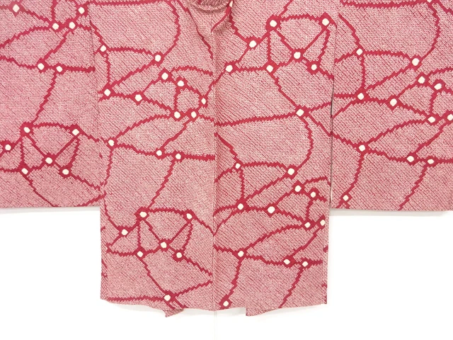 6677391: Japanese Kimono / Vintage Haori / All Shibori / Abstract Pattern