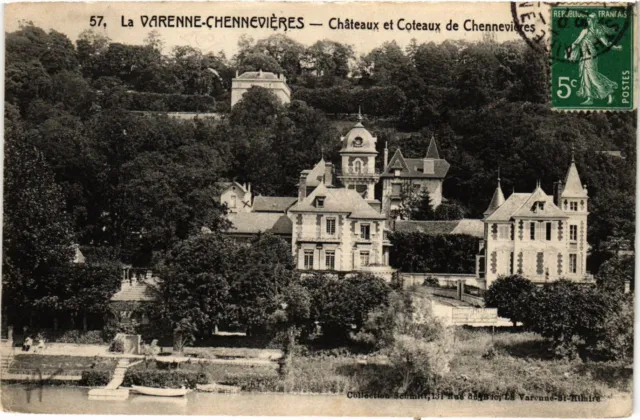 CPA AK La VARENNE-CHENNEVIERES - Chateaux et Coteaux de CHENNEVIERES (390439)