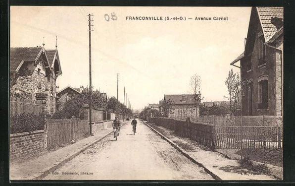 CPA Franconville, Avenue Carnot