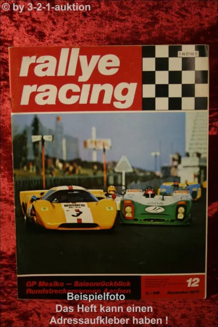 Rallye Racing 12/70 Opel Ascona + Voyage Porsche 917 +Poster