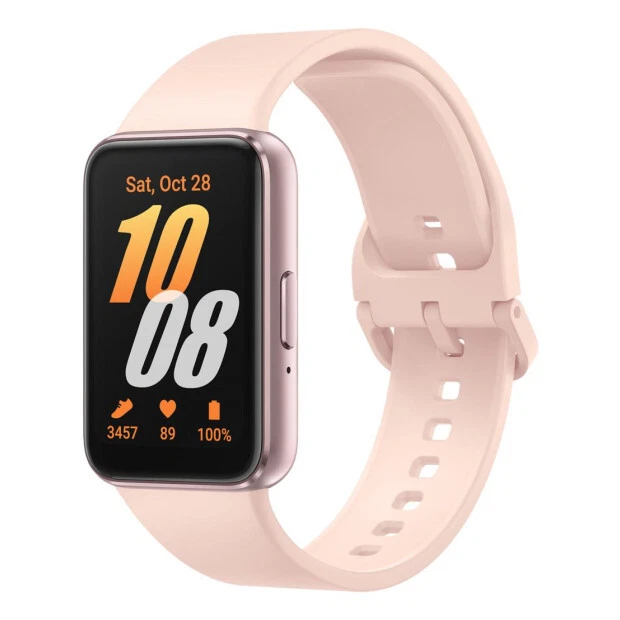 SAMSUNG GALAXY WATCH Fit3 Pink Gold Herzfrequenzmessung Schrittzähler EUR 34,90