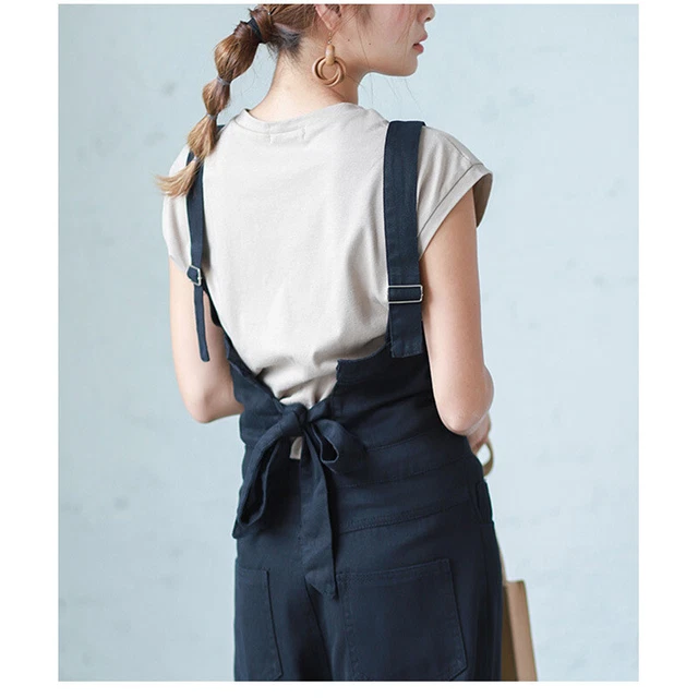 Salopette Jean Femme à Noeud Japonais - Style Mori, Coréen, Rétro - Neuf Avec étiquettes
