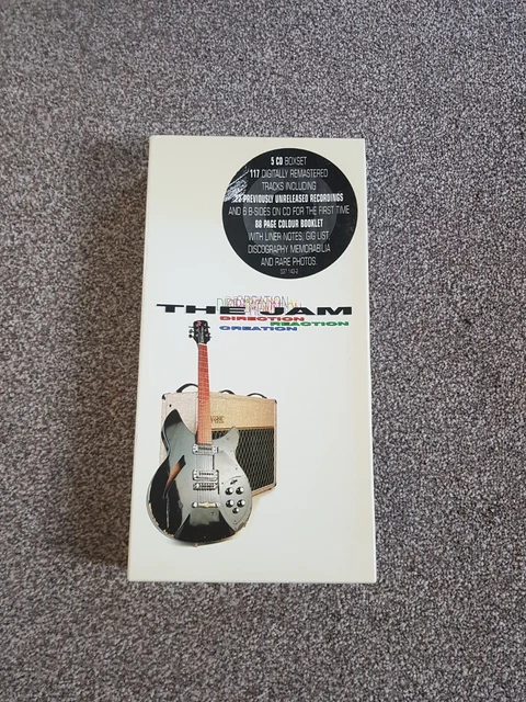 THE JAM : Direction, Reaction, Creation~ 5 CD Box Set / Hardcover