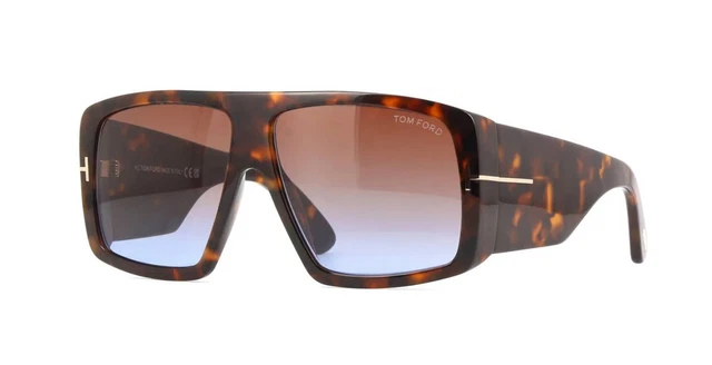 Tom Ford RAVEN FT 1036 Tortoise/Brown Pink Shaded (56F) Sunglasses