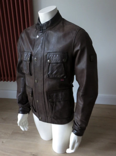 Belstaff brad leather jacket sale