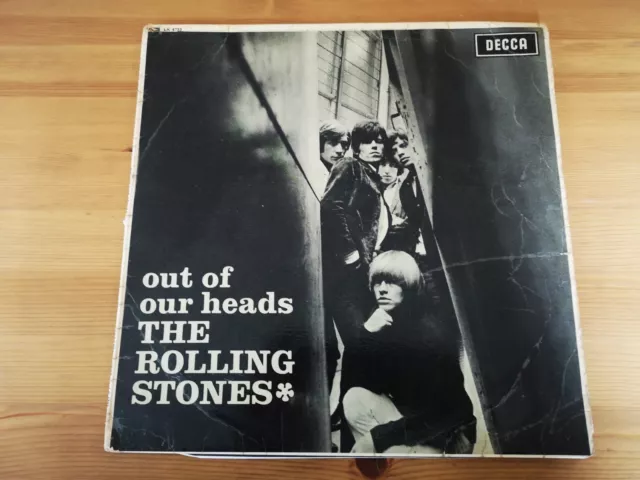 Rolling Stones Out Of Our Heads 1965 Mono + Stereo LPs Sleeve G+, Records G+/VG