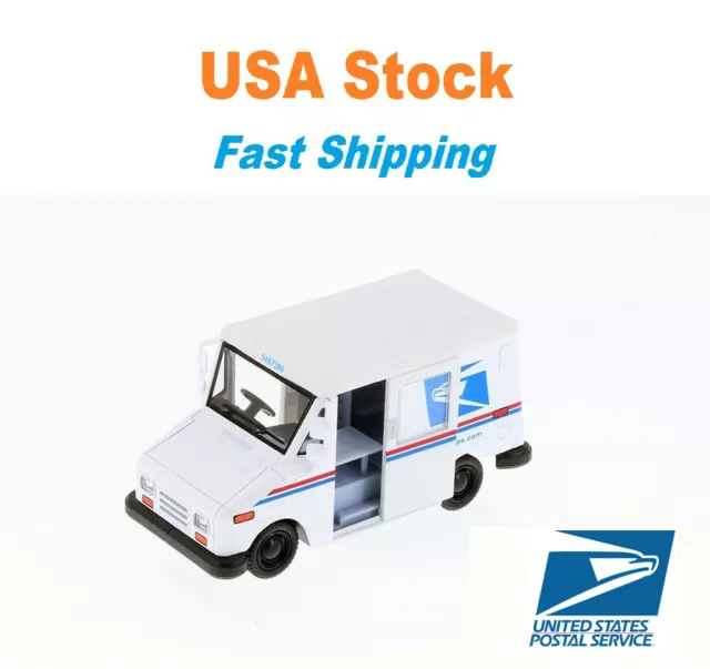 USPS LLV, United States Postal Service Mail Truck, Diecast Toy Car 1:36, 5"