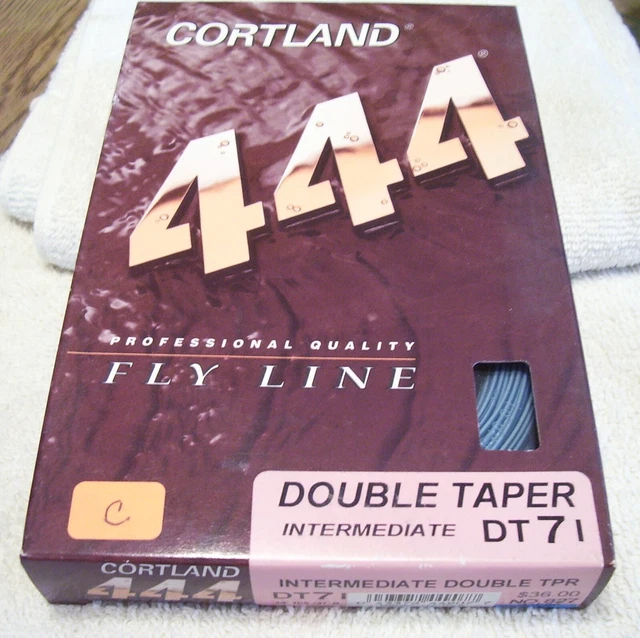 cortland martin 444 fly reel Classic Sylk Line WF7F including cold water situations Caddis Creek Martin Line Wt