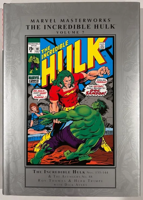 Incredible Hulk Marvel Masterworks Volume 7 HC Hardcover FREE SHIPPING