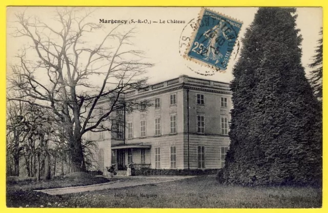 cpa Vue Rare 95 - MARGENCY (Val d'Oise) Le CHÂTEAU