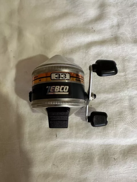 ZEBCO XB65 VINTAGE Open Face Spinning Reel, Made in Japan - Read
