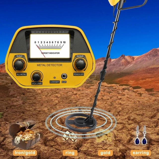 gt-5090 metalldetektor tragbarer wasserdichter spulen-lcd-schatzjäger Y9R4