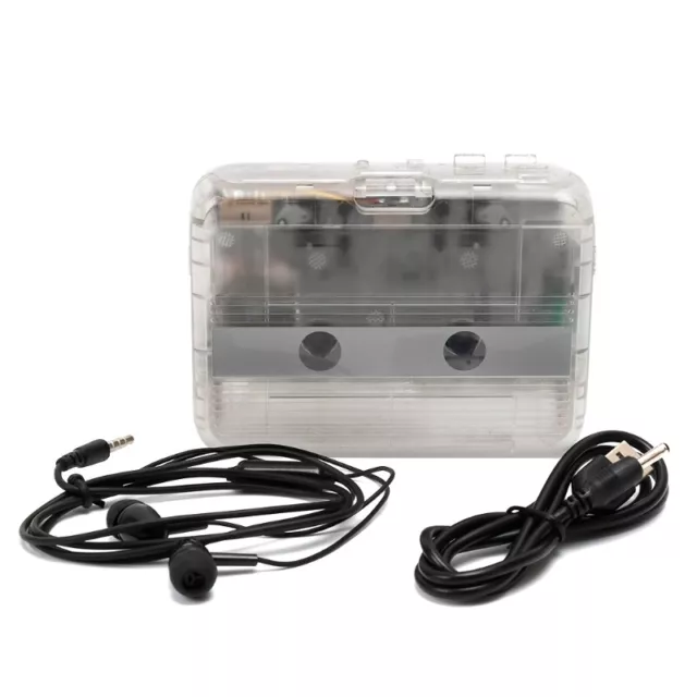 Connect an Mp3 jack cassette adapter to listen to music on K7 car radio 