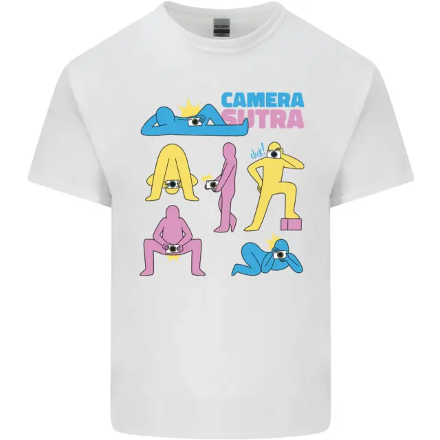 T-shirt top in cotone sutra fotografia fotografo divertente da uomo 2