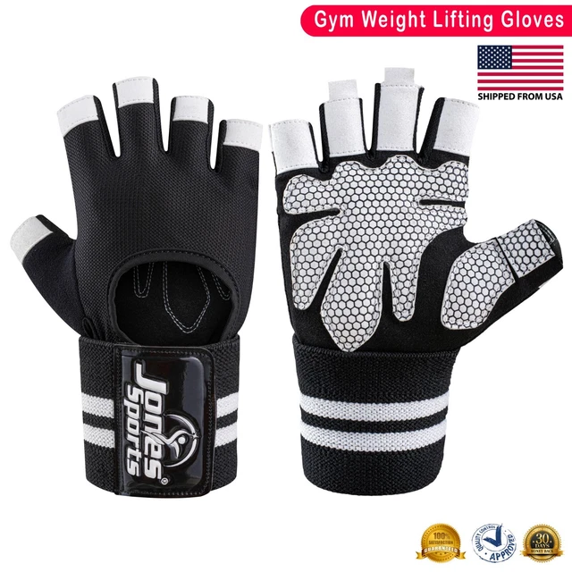 Gym Weight Lifting Gloves Training Straps Body Building Workouts