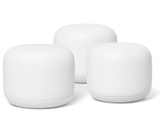 GOOGLE NEST WIFI Router & WiFi Point Smart Speaker & Google