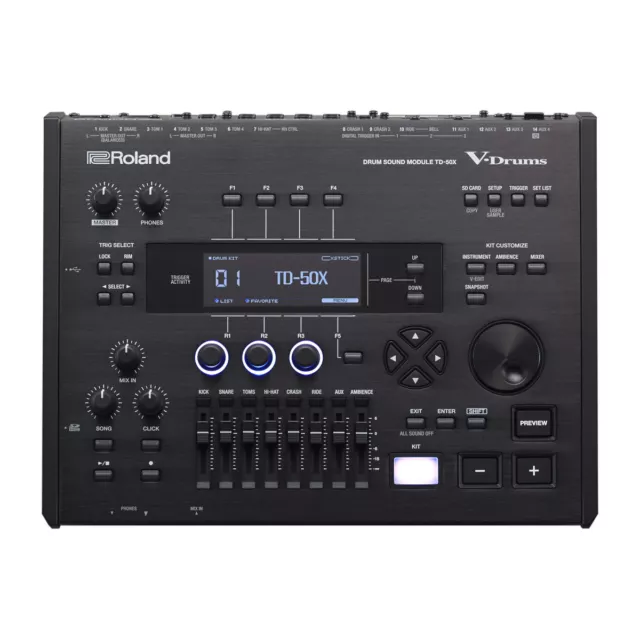 Roland TD-50X Trommel Sound Modul Fortgeschrittene V-Drums Sound Modules März